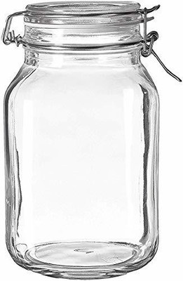 GLASSBAR Glass Pickle Jar  - 2000 ml(Clear)