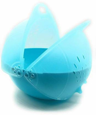 Toqon Smart Basket Plastic Fruit & Vegetable Basket (Multi-colour) Plastic Fruit & Vegetable Basket(Blue)