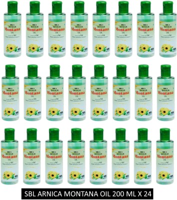 SBL ARNICA MONTANA HAIR OIL 200 ML BOTTLE - (PACK OF 24) Hair Oil(4800 ml)