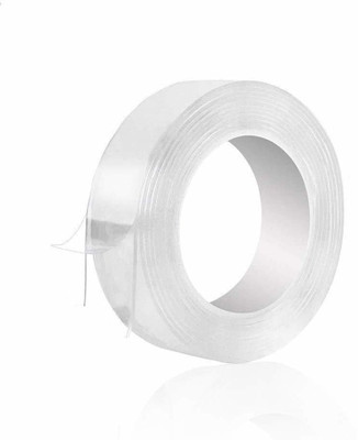 Granth Enterprise Double Sided Tape Handheld Dispenser Adhesive Tape (Manual)(Set of 1, Transparent)