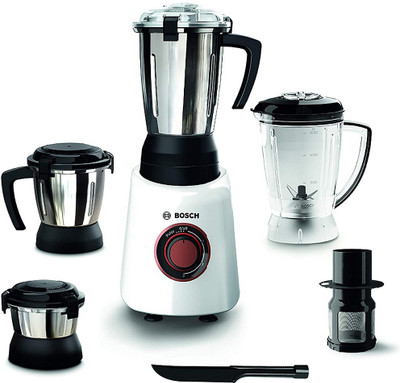 BOSCH TrueMixx Bold 750 W Juicer Mixer Grinder(MGM6641WIN | 4 Jars | Multicolor)