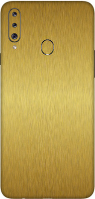 Vcare GadGets Samsung Galaxy A20s Mobile Skin(Gold)
