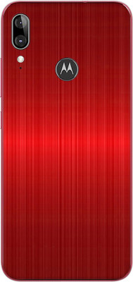 Vcare GadGets Motorola e6s Mobile Skin(Red)