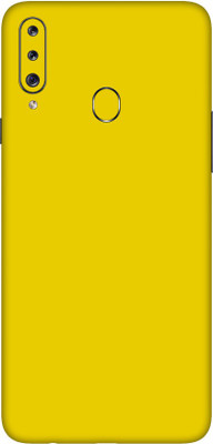 Vcare GadGets Samsung Galaxy A20s Mobile Skin(Yellow)