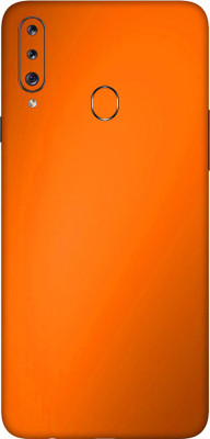 Vcare GadGets Samsung Galaxy A20s Mobile Skin(Orange)
