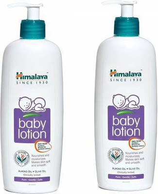 HIMALAYA baby lotin pack of 2 400 ml(800 ml)