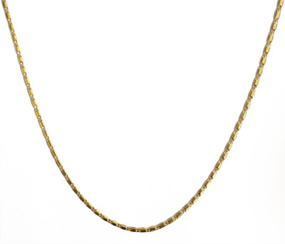 dewiss Link Stylish & Trendy Most Popular Beautiful Design Golden light Gold Plated Chain (18-20 Inch) Gold-plated Plated Brass, Alloy Chain