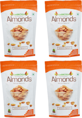 AMBROSIA Whole California Almonds Almonds(4 x 250 g)