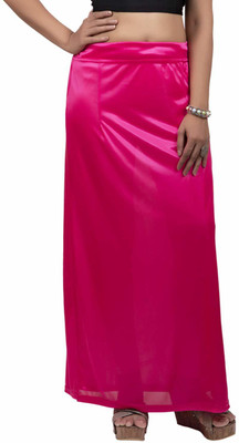 YMS STRAIGHTFITRANIPINK Lycra Blend Petticoat(Large)