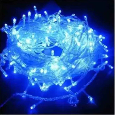 ACCESSORIZEMEII 26 LEDs 10.16 m Blue Steady String Rice Lights(Pack of 1)