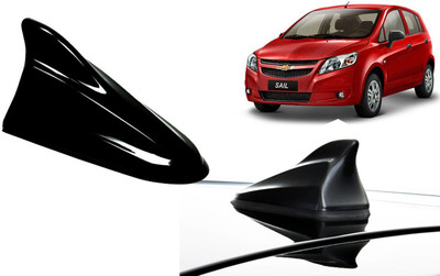 Auto Kite Black Shark Fin Replacement Signal (AM/FM)Receiver Antenna For Chevrolet Sail Hatchback Hidden Vehicle Antenna