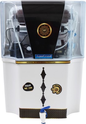 Aquagrand 18 Ltr Copper Filter+ ro + uv + uf + tds Water Purifier + COPPER Filter + 18 L RO + UV + UF + TDS Water Purifier