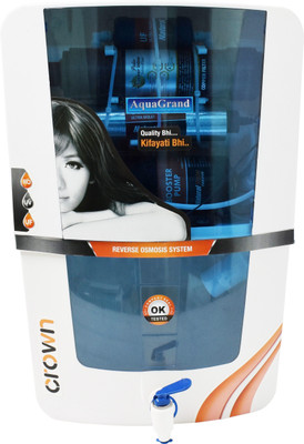 Aquagrand Apple Crown 12 Ltr Copper Filter+ ro + uv + uf + tds Water Purifier + COPPER Filter + 12 L RO + UV + UF + TDS Water Purifier