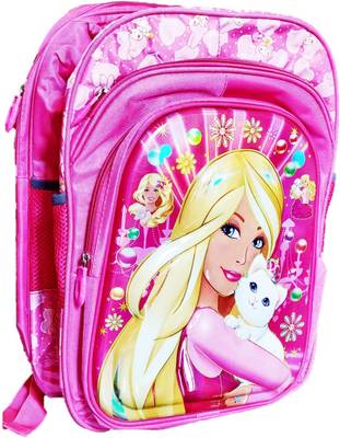 Priceless Deals Barbie Cartoon Print 3D School Bag for Children up