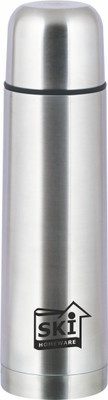 SKI Homeware Vacuum Insulated Bullet Flask Small 500 ml Flask(Pack of 1, Silver, Steel)