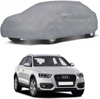 Oshotto Car Cover For Audi Q3 (With Mirror Pockets)(Grey)