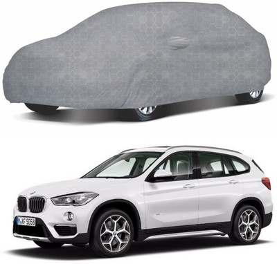 Oshotto Car Cover For BMW X1 (With Mirror Pockets)(Grey)