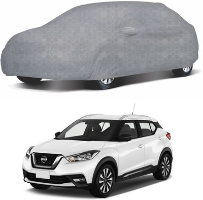 Oshotto Car Cover For Nissan Kicks (With Mirror Pockets)(Grey)