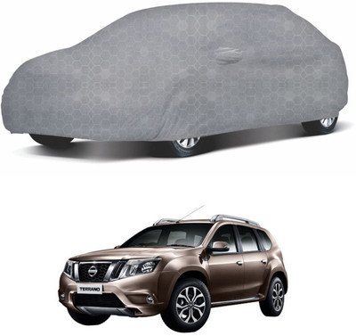 Oshotto Car Cover For Nissan Terrano (With Mirror Pockets)(Grey)