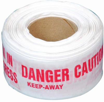 Megumi Double NA Caution Tape (Manual)(White)