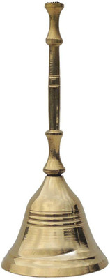 salvusappsolutions Puja Bell Brass Garud Gannti for Pooja Room, Garuda Pooja Temple Brass Bells for Mandir at Home Gift Item, Golden, Pack of 1 Brass Pooja Bell(Gold, Pack of 1)
