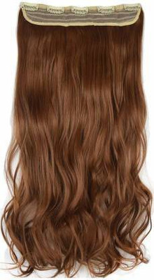 HEROSHIV INDIA 5 Clip Curly/Wavy Extension  Extension Hair Extension