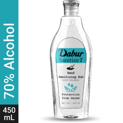 Dabur Hand Sanitizing Rub Hand Sanitizer Bottle  (0.45 L)