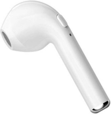 GUGGU XBX_675S I7R Bluetooth Headset for all Smart phones Bluetooth without Mic(White, True Wireless)