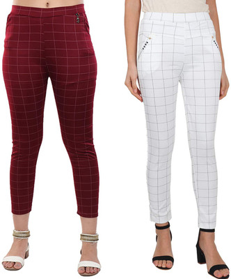 KOMAL Multicolor Jegging(Checkered)