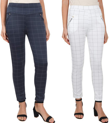 KOMAL Multicolor Jegging(Checkered)