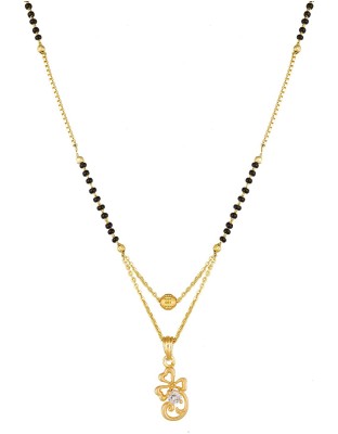 LUXOR Stylish and Trendy Latest Designer Traditional Women's Pride Alloy Mangalsutra