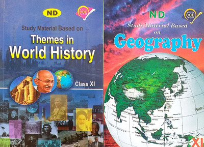 ND Class 11 Geography + Themes In World History (NCERT Solution)(Paperback, Nand Lal Daya Ram)