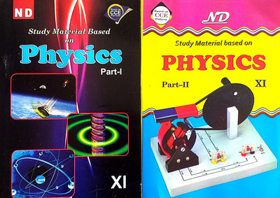 ND Class 11 Physics Part-1& 2 NCERT Solution(SET Of 2 Books)(Paperback, Nand Lal Daya Ram)