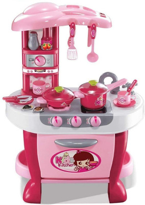 PALDIBI ENTERPRISE World Interactive Little Chef Kids Kitchen Play Set for Girl Child