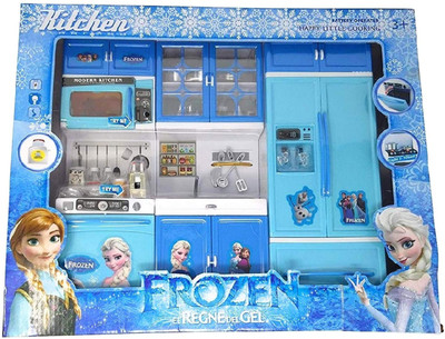 PALDIBI ENTERPRISE Frozen Kitchen Play Set with Light and Sound