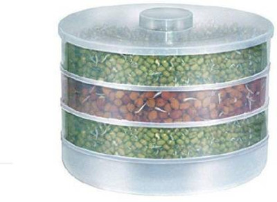 KRISHZONE Plastic Sprout Maker  - 1000 ml(Multicolor)
