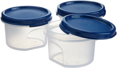 Signoraware Plastic Grocery Container  - 600 ml(Pack of 3, White)