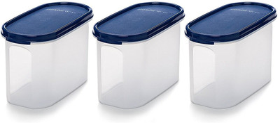 Signoraware Plastic Grocery Container  - 3300 ml(Pack of 3, Blue)