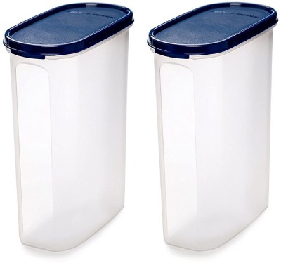 Signoraware Plastic Grocery Container  - 4600 ml(Pack of 2, Blue)