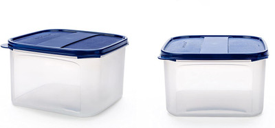 Signoraware Plastic Grocery Container  - 5200 ml(Pack of 2, Blue)