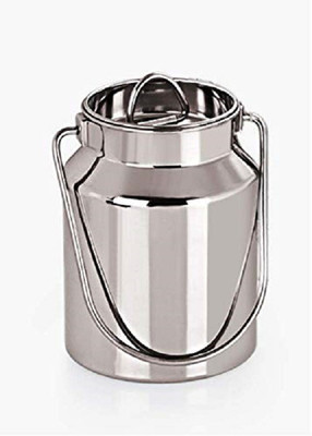 Marwall Steel Milk Container  - 4 ml(Silver)