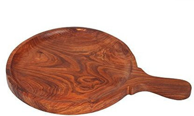 Engarc Pizza Plate Heavy Duty With Handle 10 inch Pizza Tray