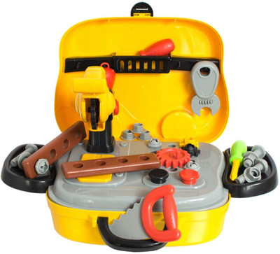NILTOYS Kids Tool Set for Toddlers, Tools Kit for Boy and Girls, Construction Toys Playset for Kids