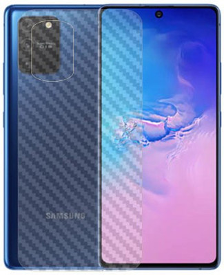 MARSHLAND Back Screen Guard for Samsung Galaxy A91 Carbon Fiber(Pack of 1)