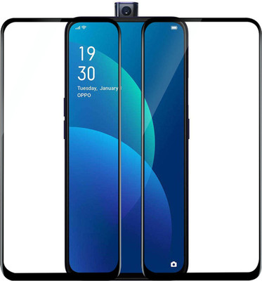 VAlight Edge To Edge Tempered Glass for OPPO F11 PRO(Pack of 2)