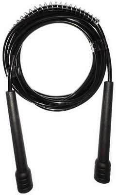 Krd Skip_black_1pc Freestyle Skipping Rope(Black, Length: 274 cm)