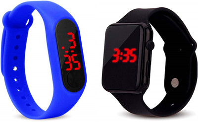 R And P Creation Stylish Professional Band Digital Watch  - For Men