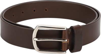 Aditi Wasan Men Casual, Formal Brown Genuine Leather Belt