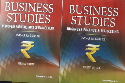 BUSINESS STUDIES TEXTBOOK FOR CLASS-XII (PRINCIPLES & FUNCTIONS OF MANAGEMENT, BUSINESS FINANCE & MARKETING(Paperback, MEENA VERMA)
