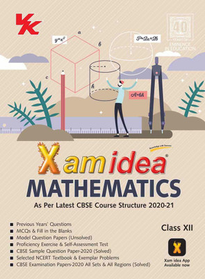 Xam Idea Mathematics -Class 12 - CBSE (2020-21) Paperback(Paperback, VK Publication)